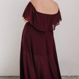 Baltic born Victoria dress in mulberry